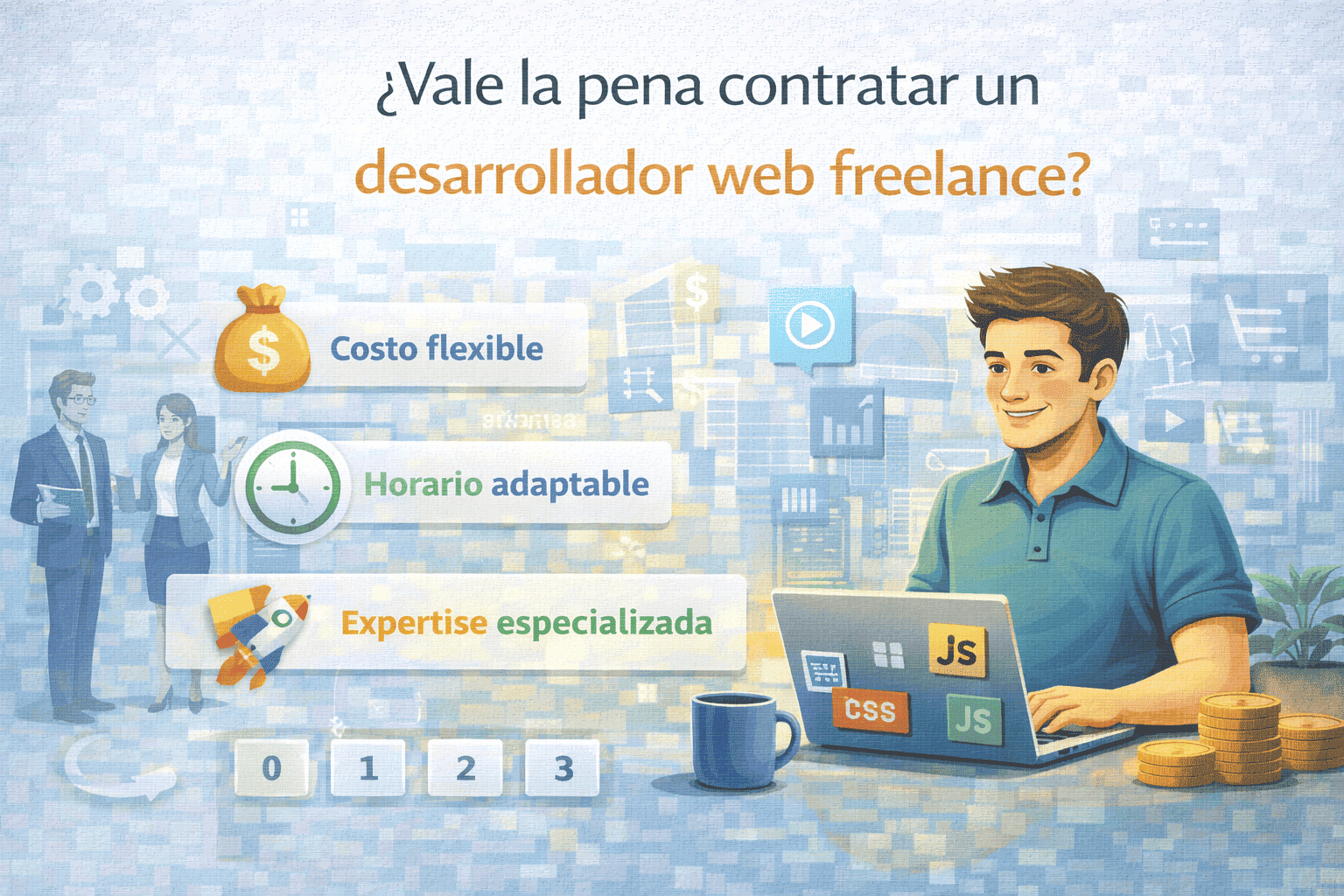 ¿Vale la pena contratar un desarrollador web freelance?